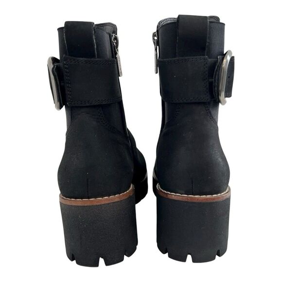 Blondo Womens Size 6.5 Black Dagger Waterproof Ankle Boot Bootie - Picture 6 of 8